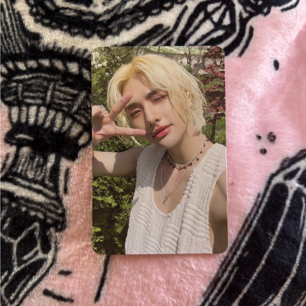 Stray kids hyunjin photocard